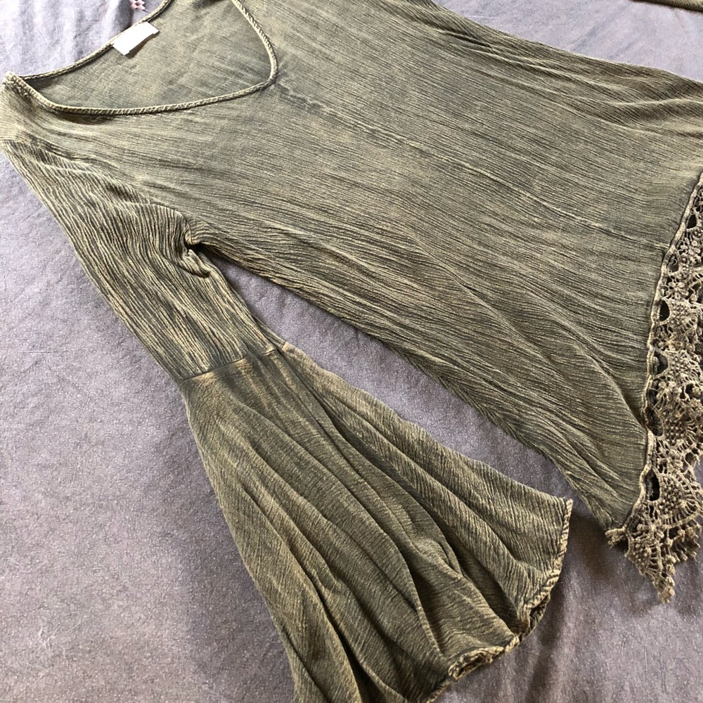Altar’d State | Olive Boho Tunic